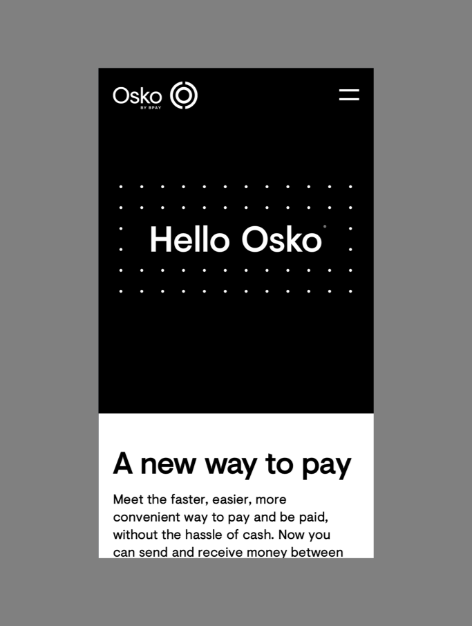 Osko UX + Website Platform - Adrenalin